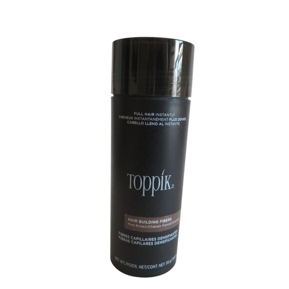 TOPPIK Medium Brown Hair Building Fibers, 27.5g/0.97 oz, NWT - Picture 1 of 5